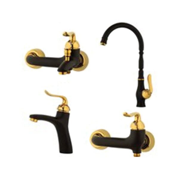 شیرآلات آئس مدل آرچر مشکی_کروم